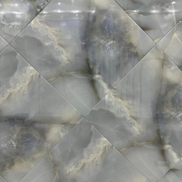 Dalle de sol 45x45 Bceram 1er choix Arbero bleu - Assam Céramique Béjaïa