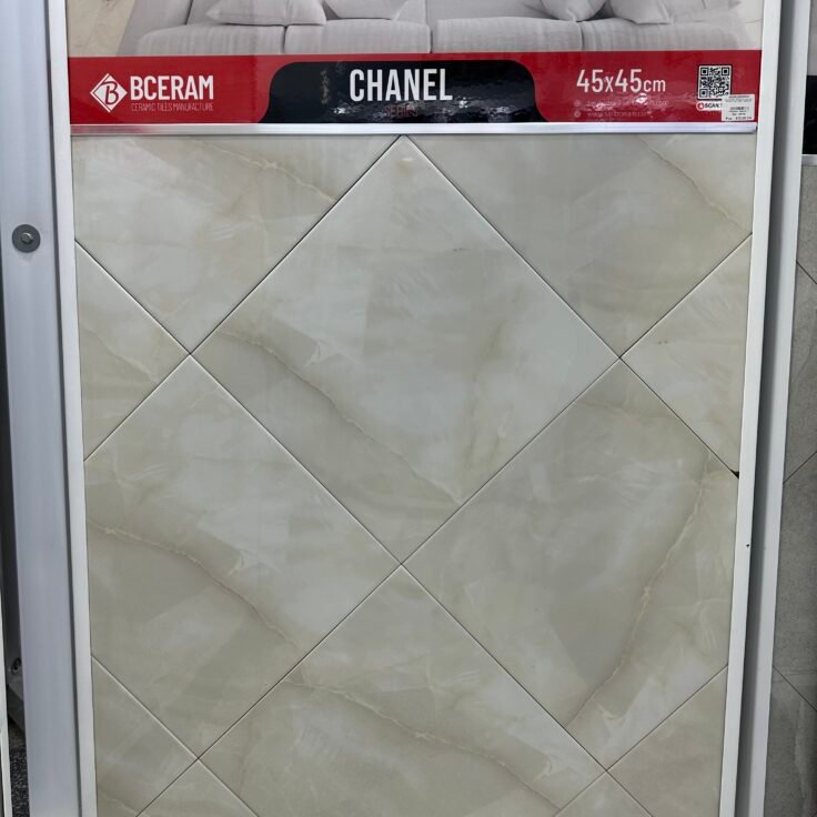 Dalle de sol 45x45 Bceram 1er choix Chanel - Assam Céramique Béjaïa