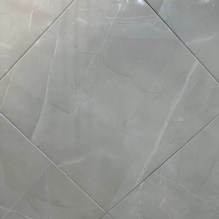 Dalle de sol 60x60 Bceram 1er choix Bali blanc - Assam Céramique Béjaïa